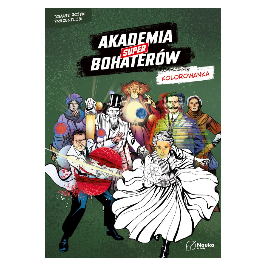 Akademia Superbohaterów | Kolorowanka | Nauka. To Lubię
